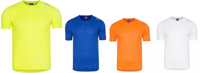 Rogelli Herren Functional Running Sport Shirt in 5 Farben für je 4,99€ (statt 18€)