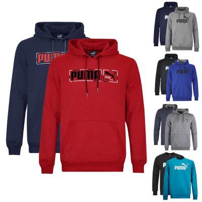 Puma   verschiedene Herren Sweatshirts und Sweatjacken für je 26,95€