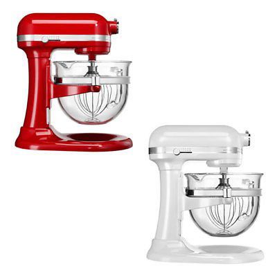 KitchenAid Artisan (5KSM6521XE) mit 6L Glasschüssel für 444€ (statt 700€)