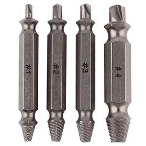 4 in 1 Screw Extractor   Ausgefranste Schrauben den Kampf ansagen für 1€