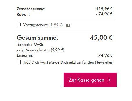 Beate Uhse: 2 BHs oder BH Sets für 25€ + 10% Gutschein