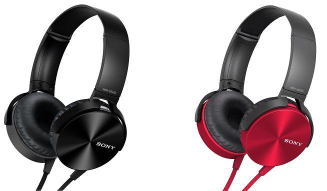 SONY MDR XB450   On Ear Kopfhörer für 17€ (statt 30€)