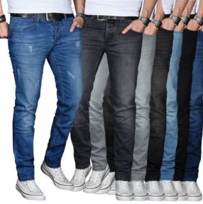 A. Salvarini   Straight Cut Herren Jeans für 34,90€ (statt 40€)