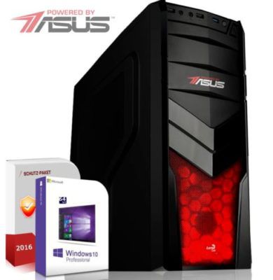 PC Quad Core AMD A10   mit 16GB RAM + 500GB HDD + 128GB SSD + Windows 10 für 333€