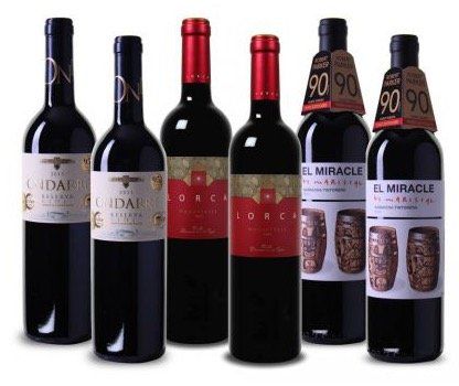 6 Flaschen Rotwein im spanischen Probierpaket für 39,95€