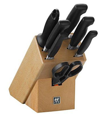 Zwilling Vier Sterne Messerblock 8 teilig für 139,73€ (statt 175€)