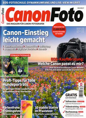 6 Ausgaben Canon Foto für 62,94€ + 15€ Gutschein