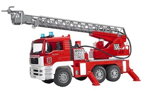 Bruder MAN Feuerwehr mit Drehleiter für 24,99€ (statt 33€)