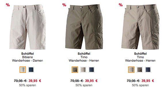 20% Rabatt auf Wanderhosen bei SportScheck   z.B. Schöffel Timo Wanderhose für 35,91€ (statt 40€)