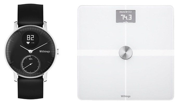 Withings Activite Steel HR Activity Tracker + Withings WBS05 Waage ab 189€ (statt 285€)