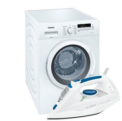 Siemens WM14K2ECO Waschmaschine mit 8kg + BOSCH Dampfbügeleisen für 379€ (statt 457€)