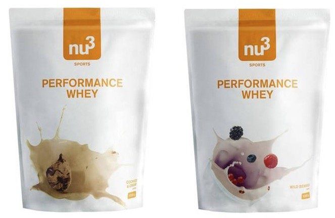 TOP! 3kg NU3 Whey Protein für 19,95€ (statt 45€)   MHD 03/18