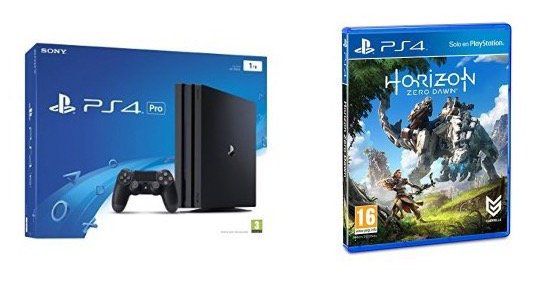 Playstation 4 Pro + Horizon: Zero Dawn ab 390,94€ (statt 441€)