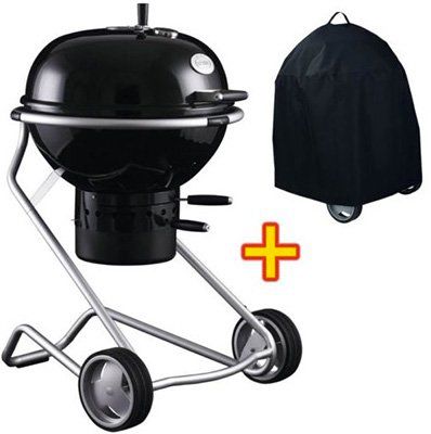 Rösle No.1 F50 Holzkohle Kugelgrill + Abdeckhaube für 154,99€ (statt 183€)