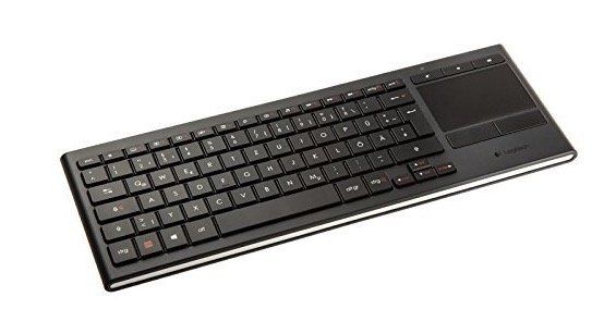 Logitech K830 Illuminated Living Room Tastatur mit Touchpad für 66€ (statt 80€)