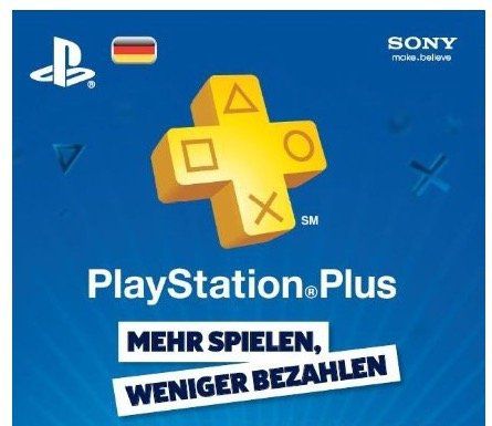 Playstation Network Card Plus 15 Monate für 50,99€