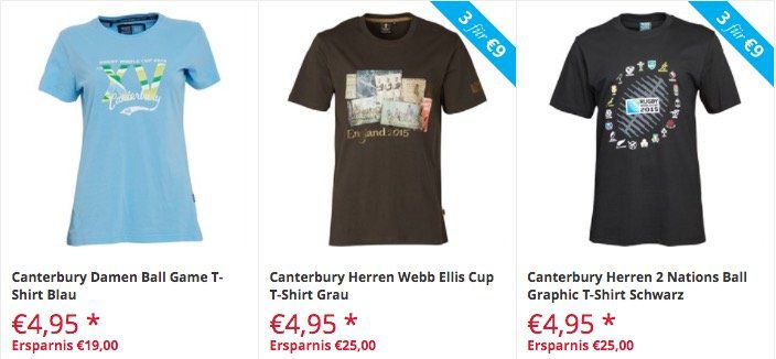 Großer T Shirt und Poloshirt Sale bei Mandmdirect   z.B. adidas Neo Herren City Birch T Shirt für 2,95€