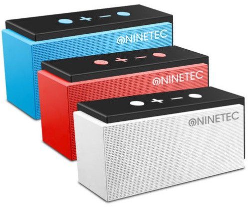 NINETEC SuperSonic Bluetooth Lautsprecher mit FM Radio für 17,77€ (statt 44€)