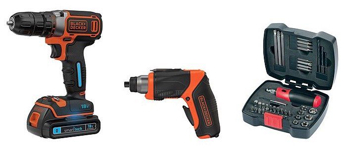 Black & Decker Sale bei brands4friends   z.B. Akku Schlagbohrschrauber für 139,99€ (statt 191€)