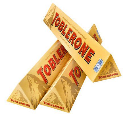 7,56kg Toblerone Original Schokolade für 57,93€   nur 0,76€ pro 100g!