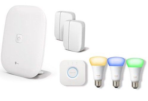 Magenta SmartHome Alarmsystem + Philips Hue + 24 Monate App Lizenz für 259,99€ (statt 296€)