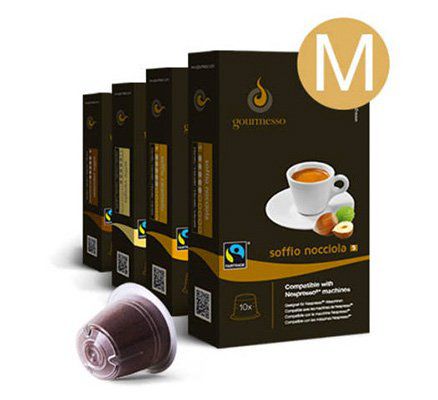 180 Kaffee Kapseln in der Gourmesso Flavour Box für 36,95€ (statt 45€)