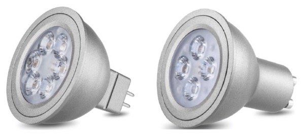 5er Pack LG LED Spots mit GU10 oder GU5.3 Sockel für je 14,99€ (statt 25€)