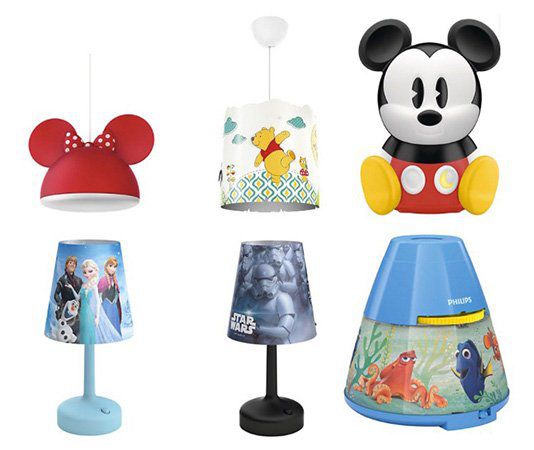 Günstige Disney Lampen von Philips bei vente privee   z.B. Minnie Mouse Pendelleuchte ab 22€ (statt 42€)