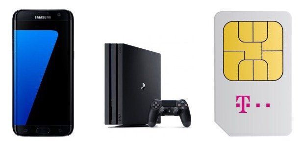 Playstation 4 Pro + Galaxy S7 Edge + Telekom Magenta Mobil M bis zu 6GB LTE für 55,74€ mtl.   inklusive StreamOn!