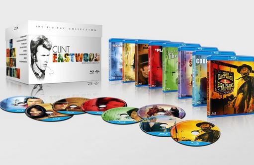 Clint Eastwood   8 Filme Blu ray Collection für 16,55€