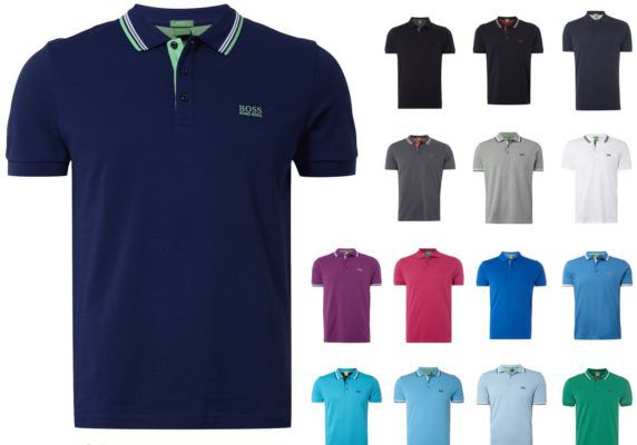 Boss Green Poloshirt mit Logo Stickerei im Brustbereich für nur 39,99€