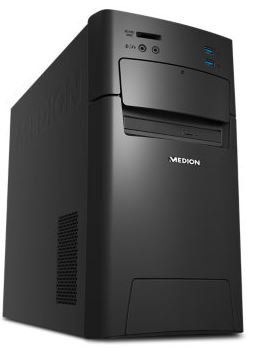 MEDION AKOYA P5331 DR (B WARE) Win10 PC mit i5, 8GB RAM, 1TB HDD und 128GB SSD für 477€