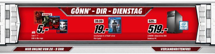 ASUS GeForce GTX 1060 Dual 6GB für 255€ + viele weitere Deals im Media Markt Dienstag Sale