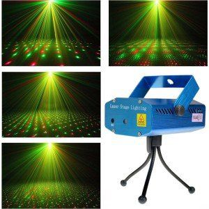 Mini Disco Laser Projektor mit Stativ für 10,99€ inkl.Versand