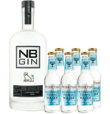 NB GIN Tonic Set inkl. 6x Fever Tree Mediterranean für nur 39,90€ (statt 54€)