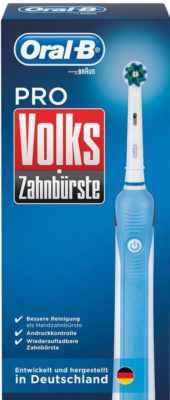 Oral B elektrische Volkszahnbürste PRO für 29,90€