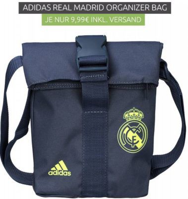 adidas Performance Real Madrid   Mini Organiser Umhängetasche statt 21€ für nur 9,99€