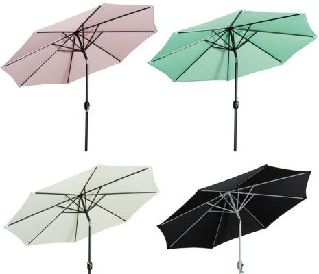 Gartenfreunde Sonnenschirm ∅ 270cm für 49,99€