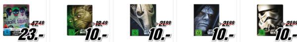 Star Wars Steelbook für 10€   Uncharted 4: A Thiefs End [PS4] für 19€   im Media Markt Dienstag Sale