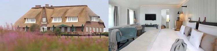 2   4 ÜN im 4* Hotel auf Sylt inkl. Frühstück, Spa & 3 Gänge Dinner ab 199€ p. P.