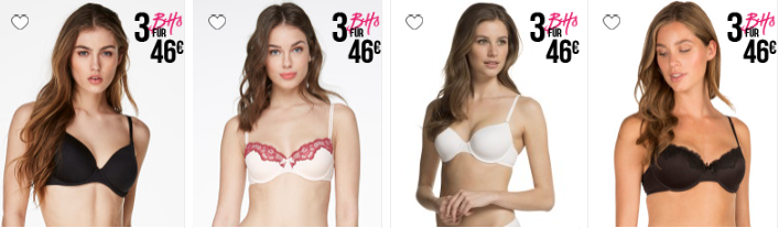 Bra Party   3 BHs für 46€ + versandkostenfrei