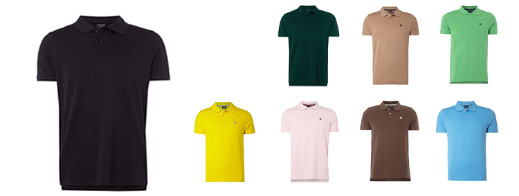 Mcneal Poloshirts   verschiedene Farben mit Logo Stickerei für 8,99€