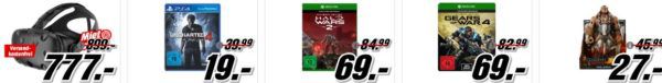 Star Wars Steelbook für 10€   Uncharted 4: A Thiefs End [PS4] für 19€   im Media Markt Dienstag Sale