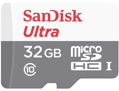 SANDISK Ultra micro SDHC mit Class 10 und 32 GB für 11€