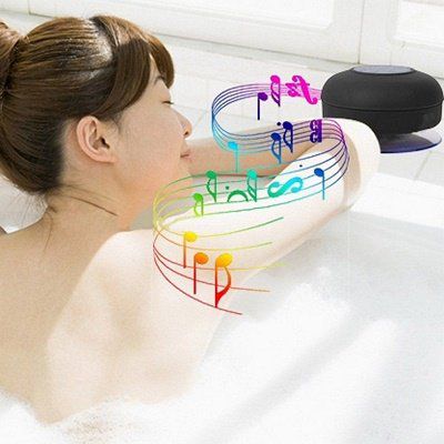 Dusch Lautsprecher mit Bluetooth und Saugnapf ab 4,45€