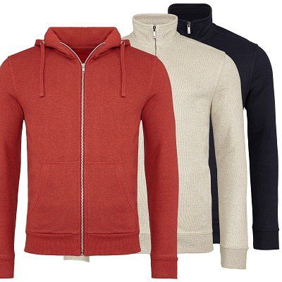 3er Pack Herren Strickjacken verschiedene Kombinationen für 19,99€