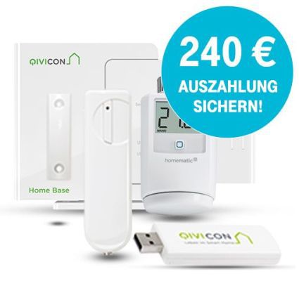 Wieder da! Telekom Smart Home (Station, Heizkörperthermostat, Fensterkontakt) effektiv 2 Jahre gratis + einmalig 9,95€