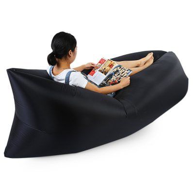 Luftsofa bzw Luftcouch in schwarz für 8,50€