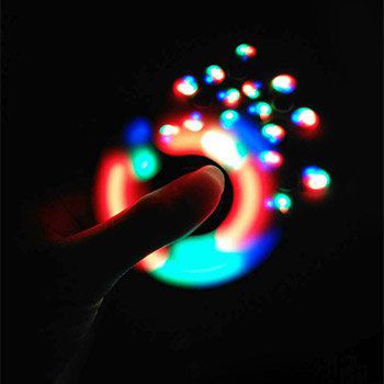 Fidget Spinner mit LEDs für 0,53€