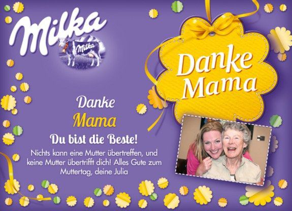 Knaller! Milka Pralinen mit personalisierter Verpackung für 7,19€ Inkl. VSK   perfekt zum Muttertag?